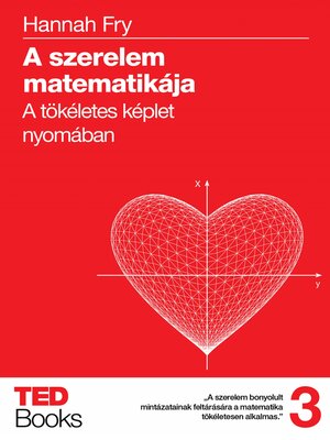 cover image of A szerelem matematikája
